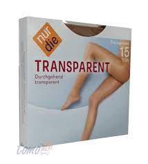 nur die Strumpfhose Transparent 15den Fb.94 schwarz Gr.44/48