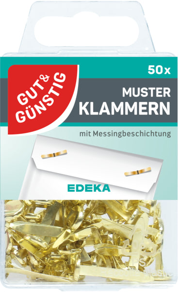 GUT&GÜNSTIG Musterklammern 50ST