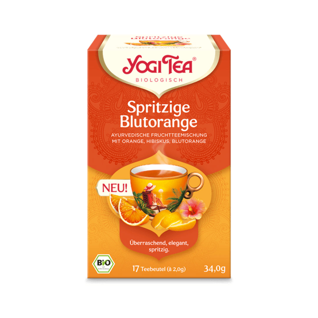 Bio Yogi Tea Spritzige Blutorange 17ST 34g