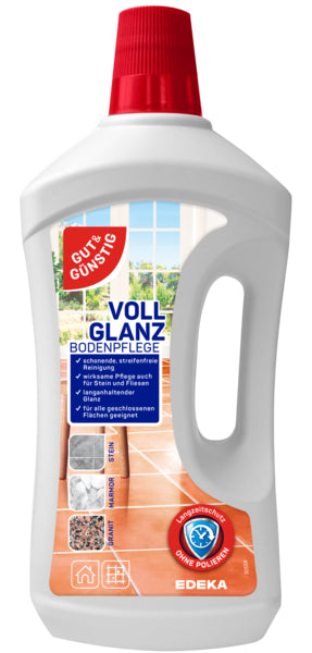 GUT&GÜNSTIG Vollglanz Bodenpflege 1l