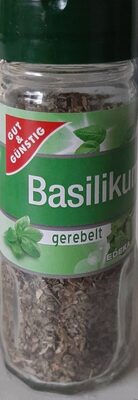 GUT&GÜNSTIG Basilikum gerebelt 15g