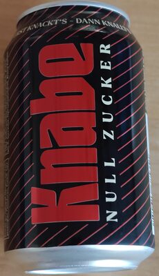 Knabe Kola ohne Zucker 0,33l DPG