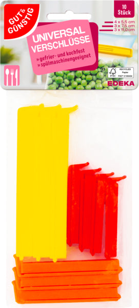 GUT&GÜNSTIG Universalverschlüsse 10ST