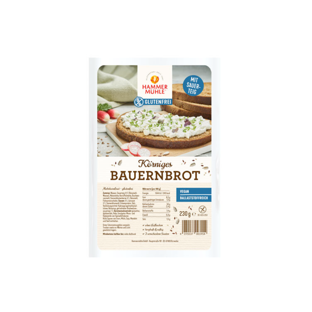 Hammermühle Körniges Bauernbrot 230g