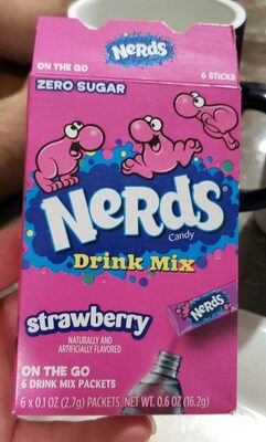 Nerds Drink Mix Strawberry 16,2g