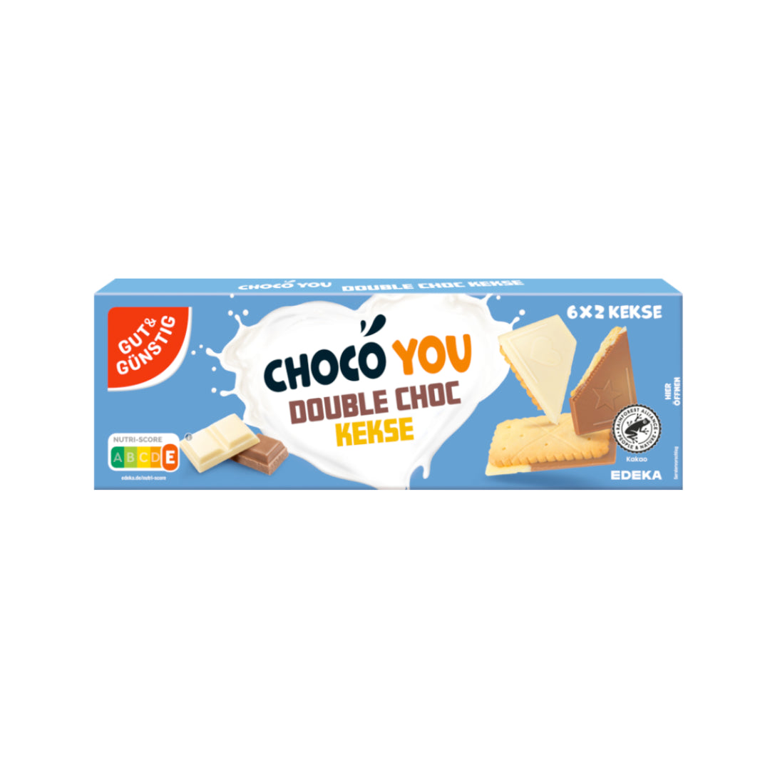 GUT&GÜNSTIG Double Choc 160g