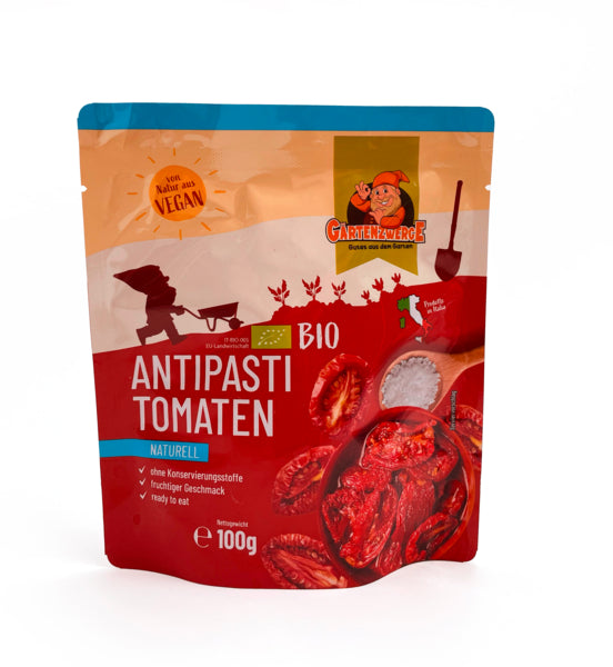 Bio Die Gartenzwerge Antipasti Tomaten Naturell 100g