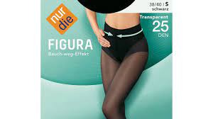 nur die Damen Figura Strumpfhose 25den amber 125 Gr.38/40