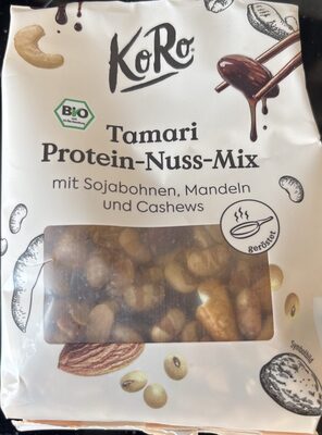 Bio Koro Gerösteter Protein-Nuss-Mix Tamari 160g