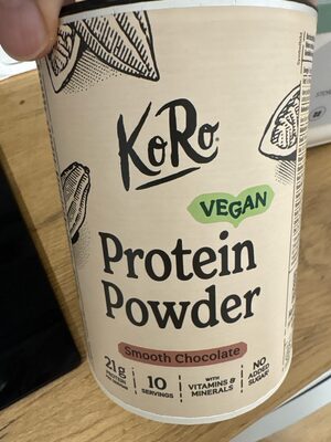 Koro Vegan Protein Powder Smooth Chocolate 300g