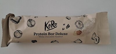 Koro Protein Bar Deluxe White Chocolate Hazelnut 55g