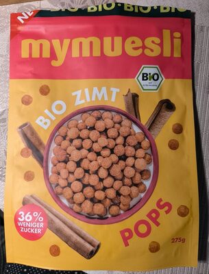 Bio Mymuesli Cereals Zimt-Pops 275g