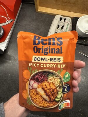 Ben's Original Express Spicy Curry Bowl-Reis 220g