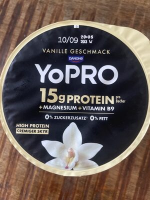 Yopro Skyr Vanille 160g