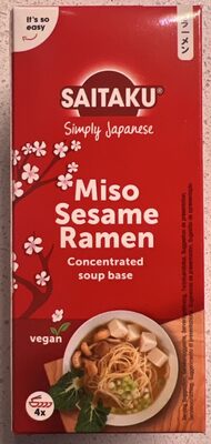 Saitaku Miso Sesam Ramen Suppenbasis 200g