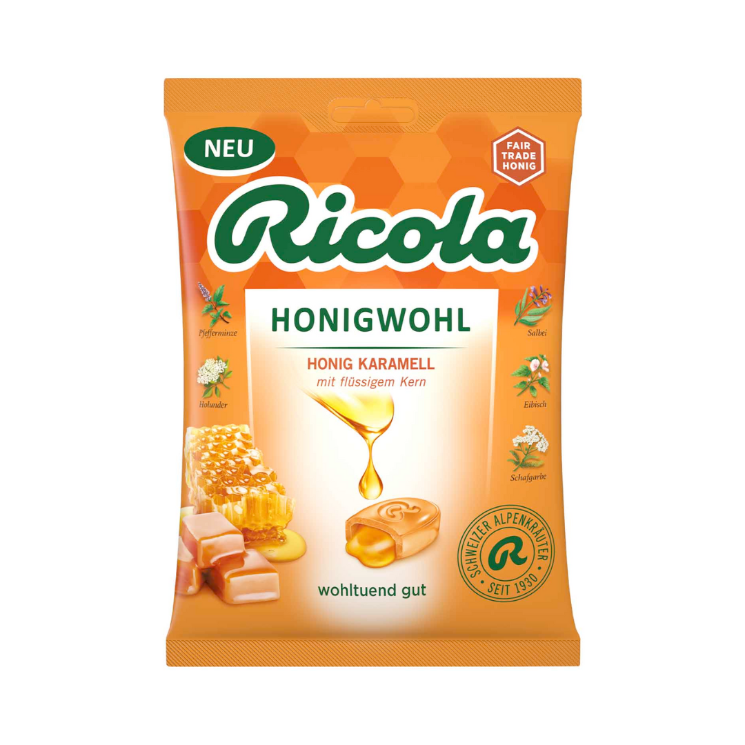 Ricola Honigwohl Karamell 68g