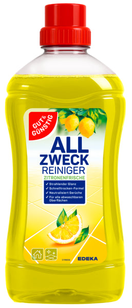 GUT&GÜNSTIG Allzweckreiniger Zitronenduft 1,5l