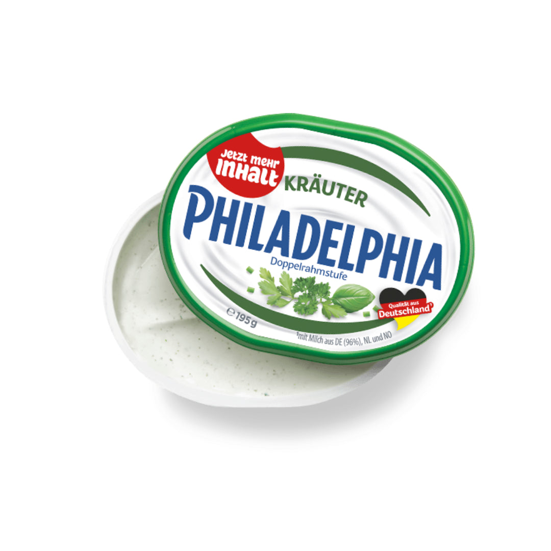 Philadelphia Kräuter Frischkäse Doppelrahmstufe 195g