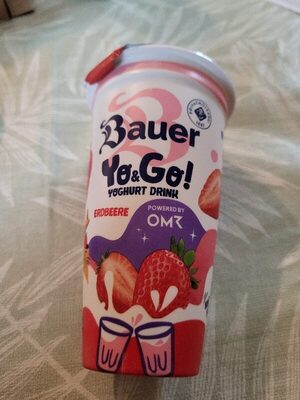 Bauer Yo&Go! Erdbeere 225g
