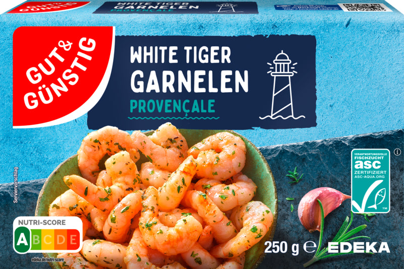 ASC GUT&GÜNSTIG White Tiger Garnelen mariniert 250g