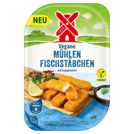 Rügenwalder Vegane Mühlen Fischstäbchen 180g
