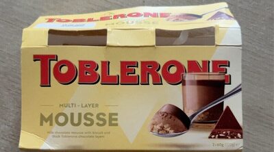 Mondelez Toblerone Mousse 2x60g