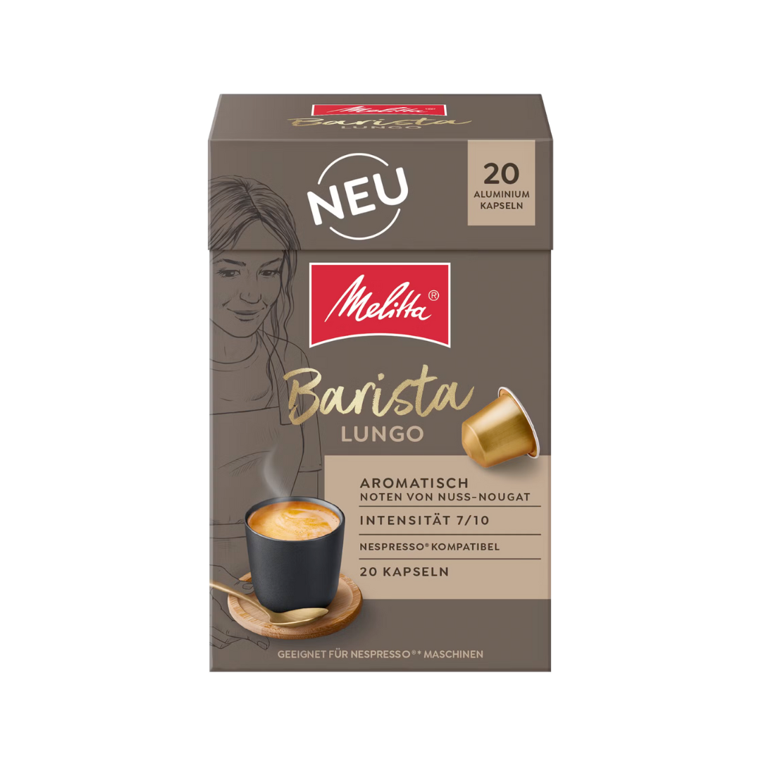 Melitta Barista Lungo Kapseln 20ST 110g