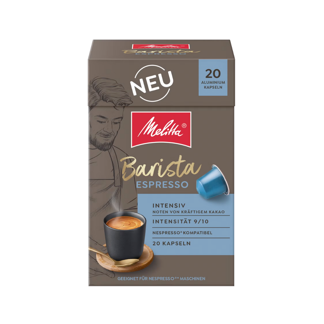 Melitta Barista Espresso Kapseln 20ST 110g