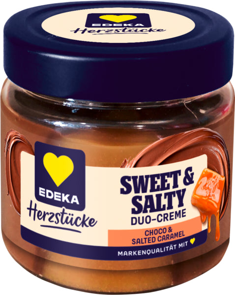 EDEKA Herzstücke Duo Choco Salted Caramel creme 200g