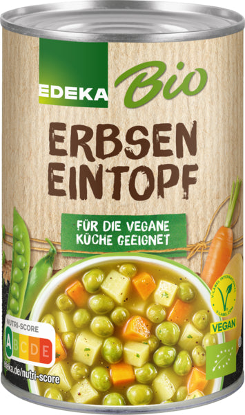 Bio EDEKA Erbsenneintopf vegan 400g