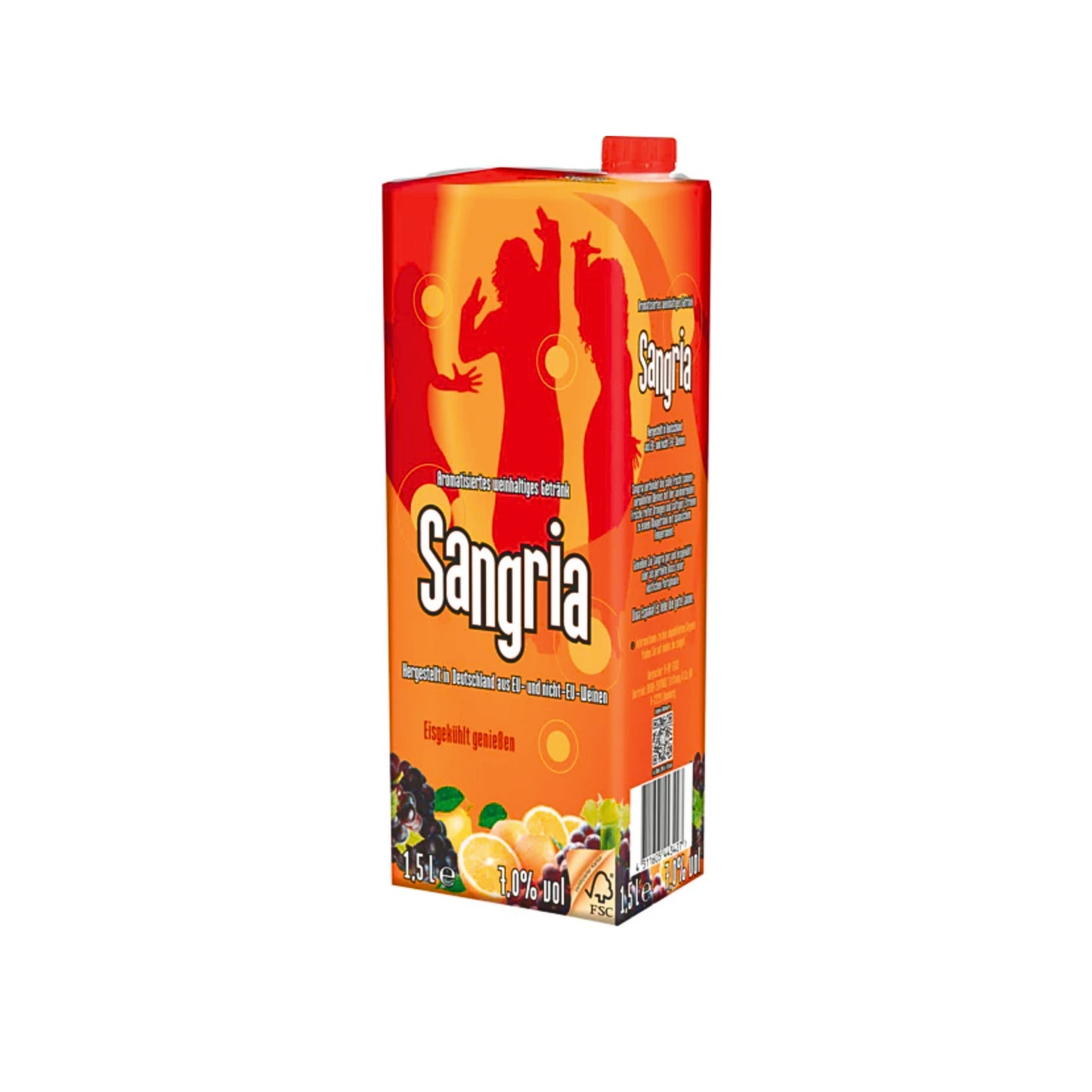 Sangria weinhaltiges Getränk 1,5l Tetra Pak