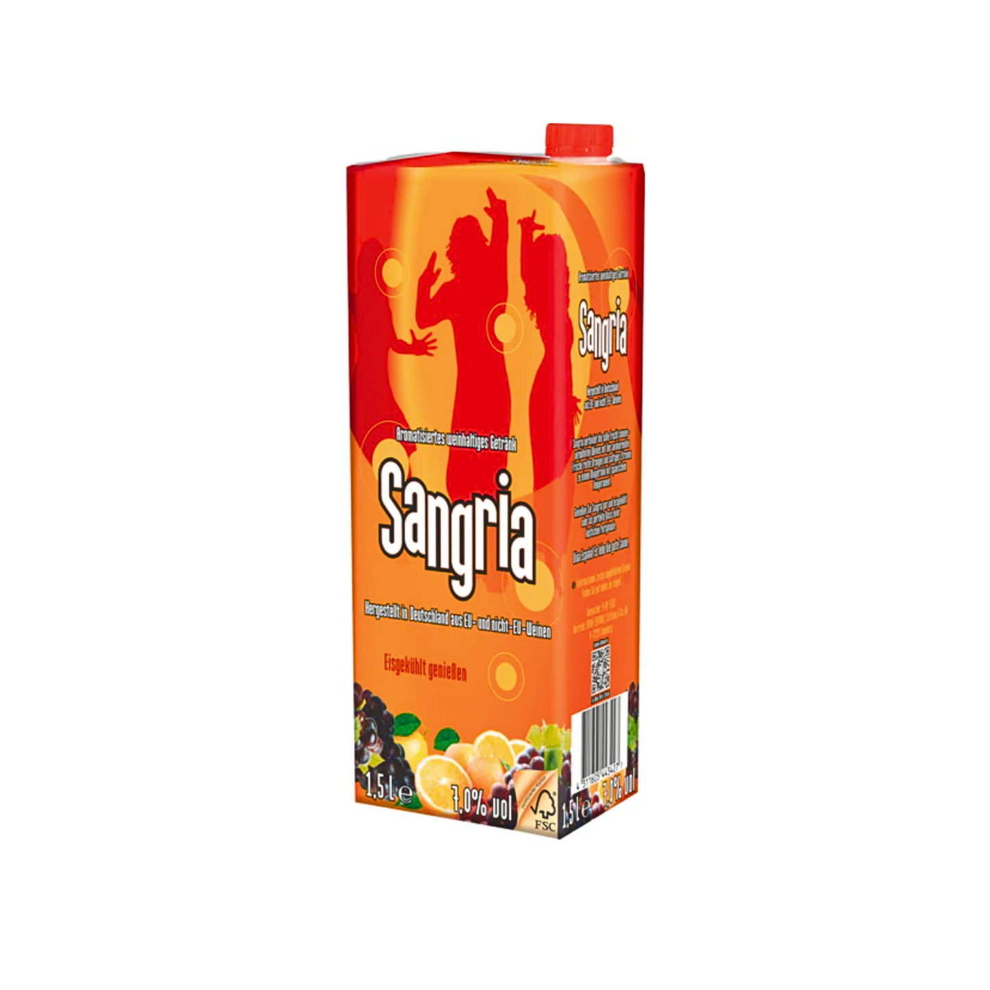 Sangria weinhaltiges Getränk 1,5l Tetra Pak