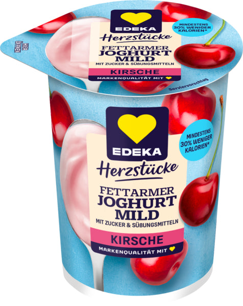 EDEKA Herzstücke Fruchtjoghurt Kirsche 1,5% 250g