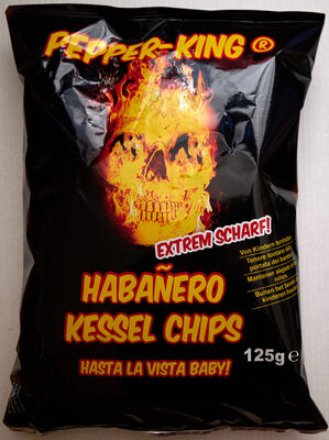 Pepper-King Habanero Kartoffelchips 125g