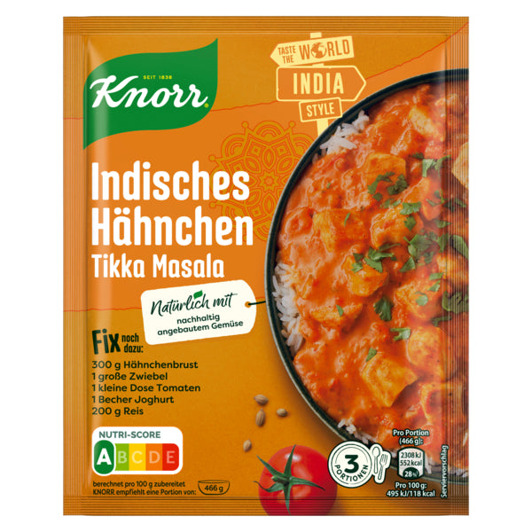 Knorr Fix Indisches Hähnchen Tikka Masala 36g