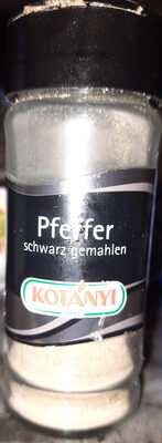Kotanyi Pfeffer schwarz gemahlen 36g