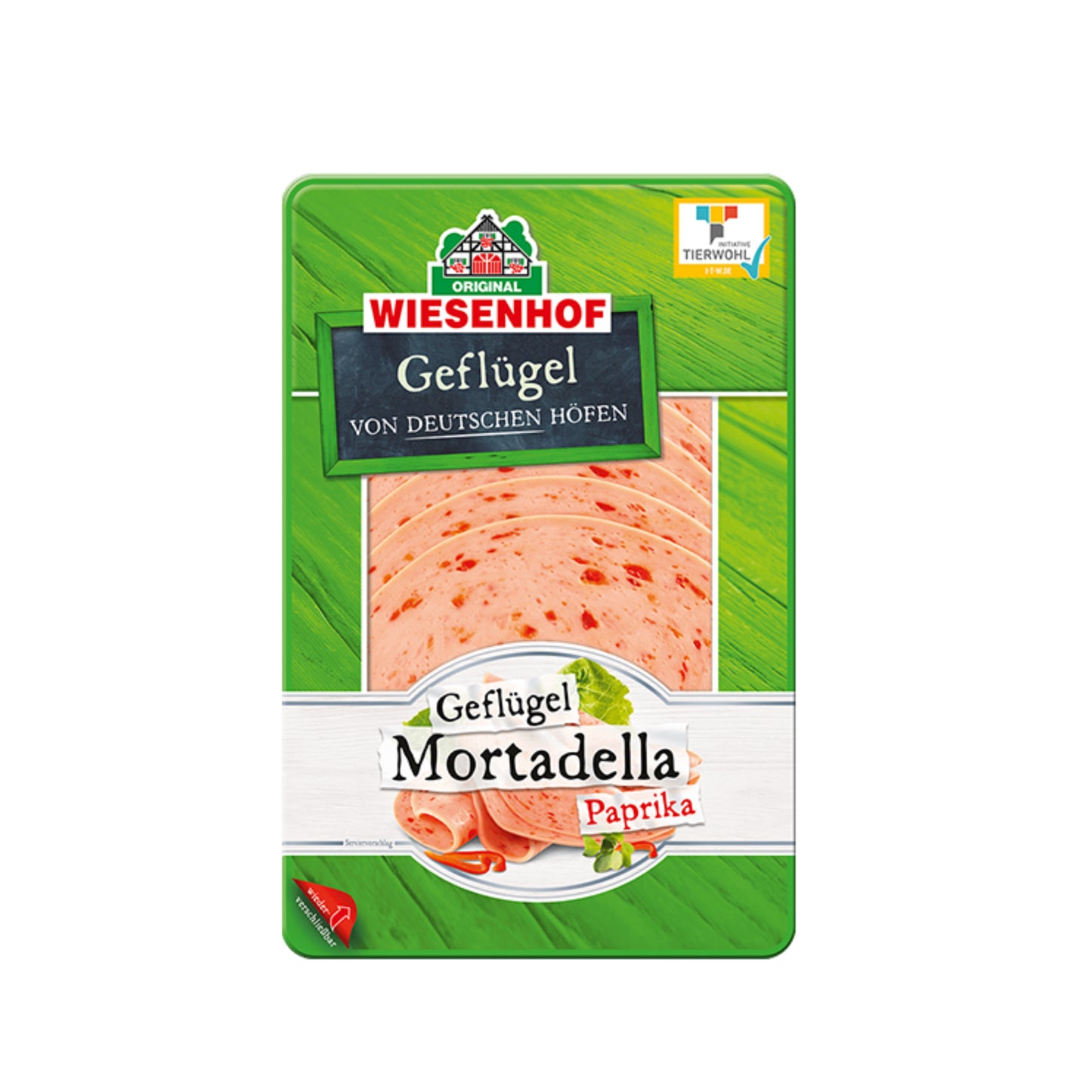 Wiesenhof Geflügel Paprika-Mortadella 100g