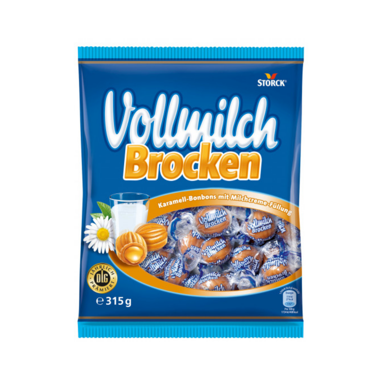Storck Vollmilch Brocken 315g