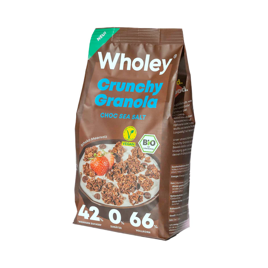 Bio Wholey Granola Choc Sea Salt 300g