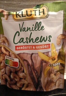 Kluth Vanille Cashews geröstet und gesalzen 100g