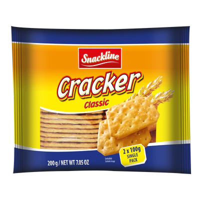 Snackline Cracker Classic Salz 2x100g