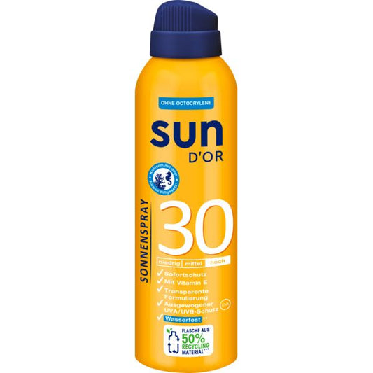 sun D'OR Aerosol Sonnenspray LSF30 200ml