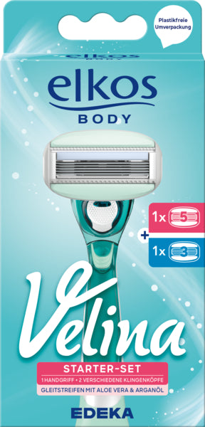 EDEKA elkos Body Damen Rasierer Starterkit