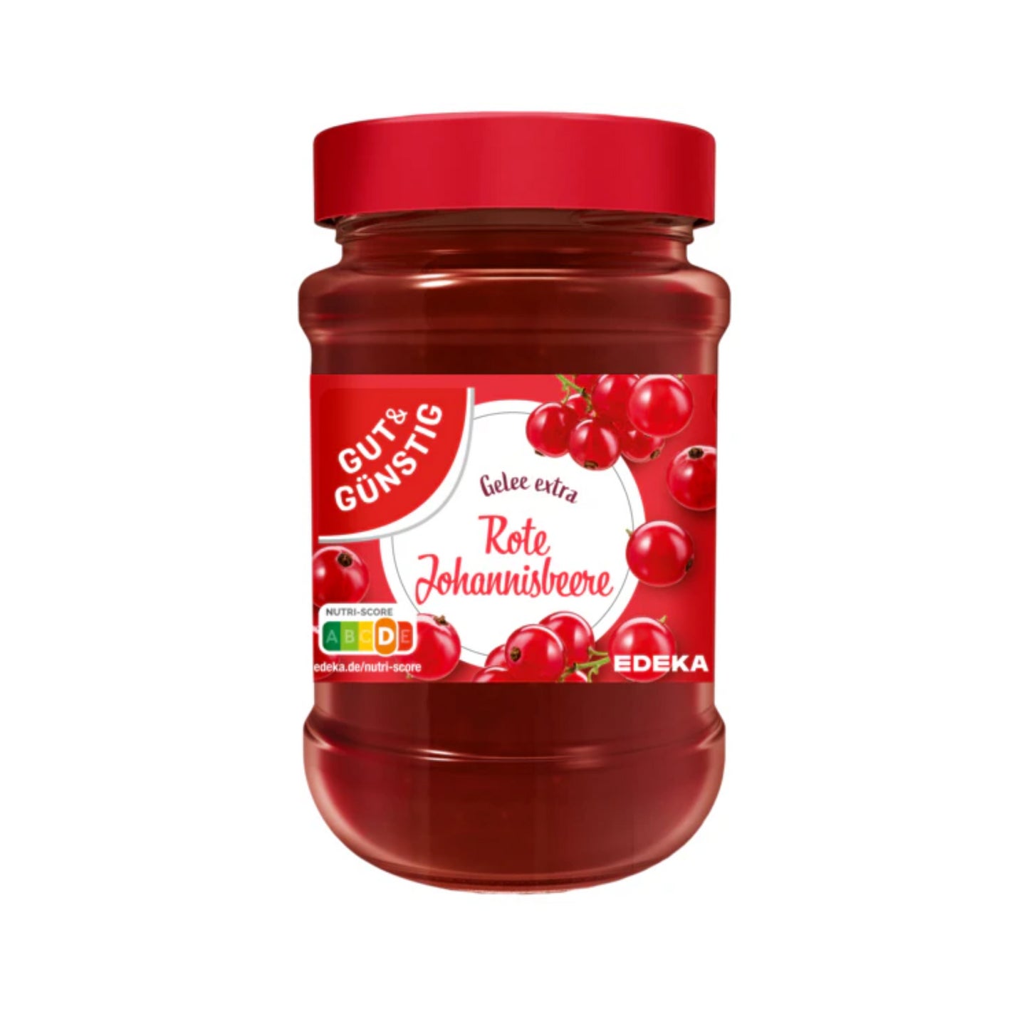 GUT&GÜNSTIG Rotes Johannisbeer Gelee extra 450g