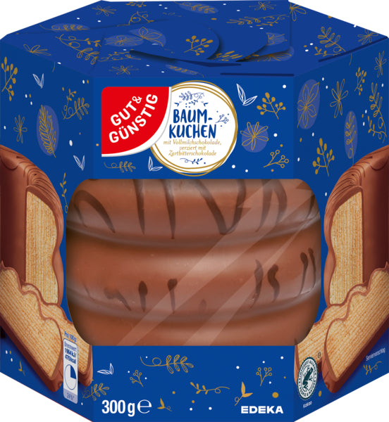 GUT&GÜNSTIG Baumkuchen Vollmilch 300g