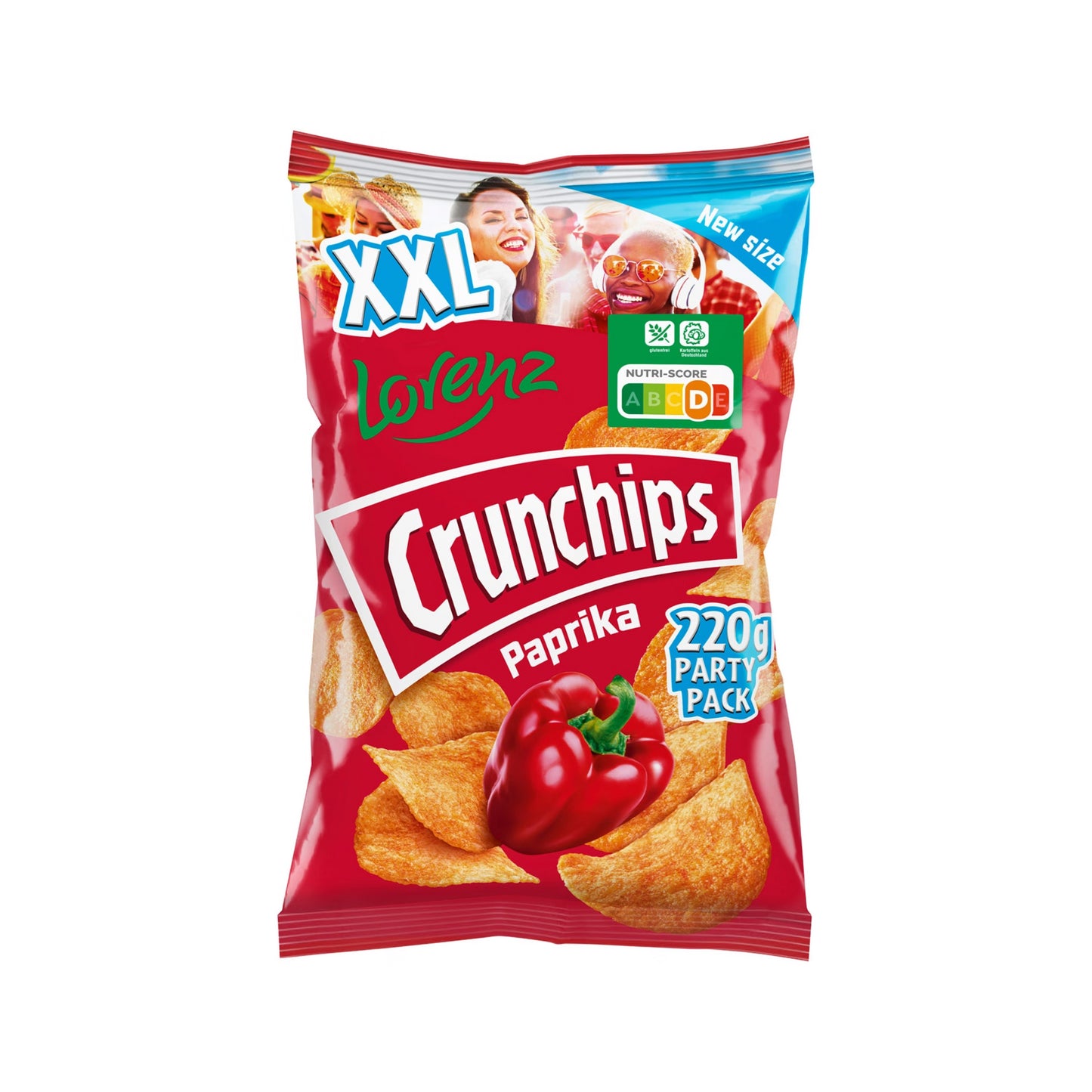 Crunchips Paprika XXL 220g