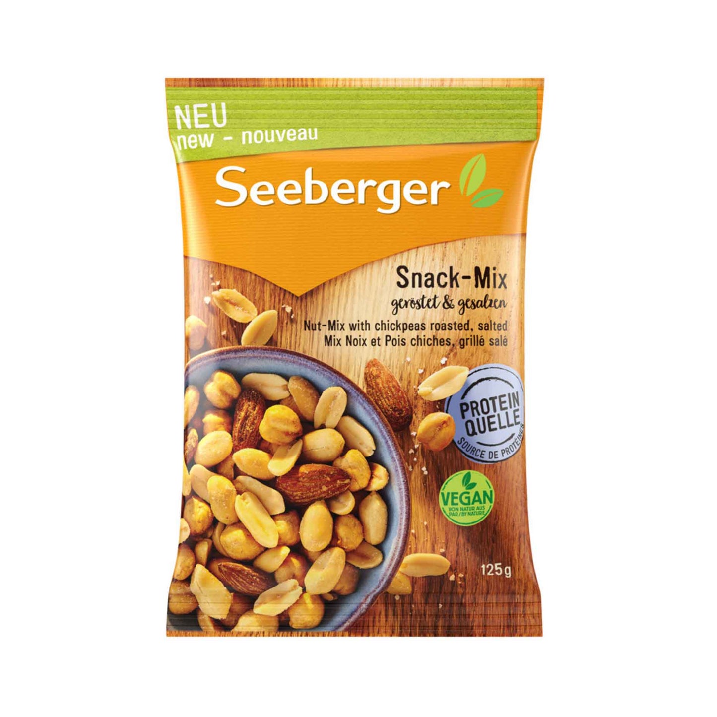 Seeberger Snack-Mix geröstet&gesalzen 125g