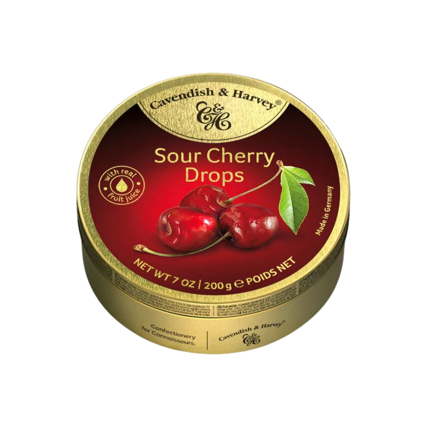 Cavendish&Harvey Sour Cherry Drops 200g