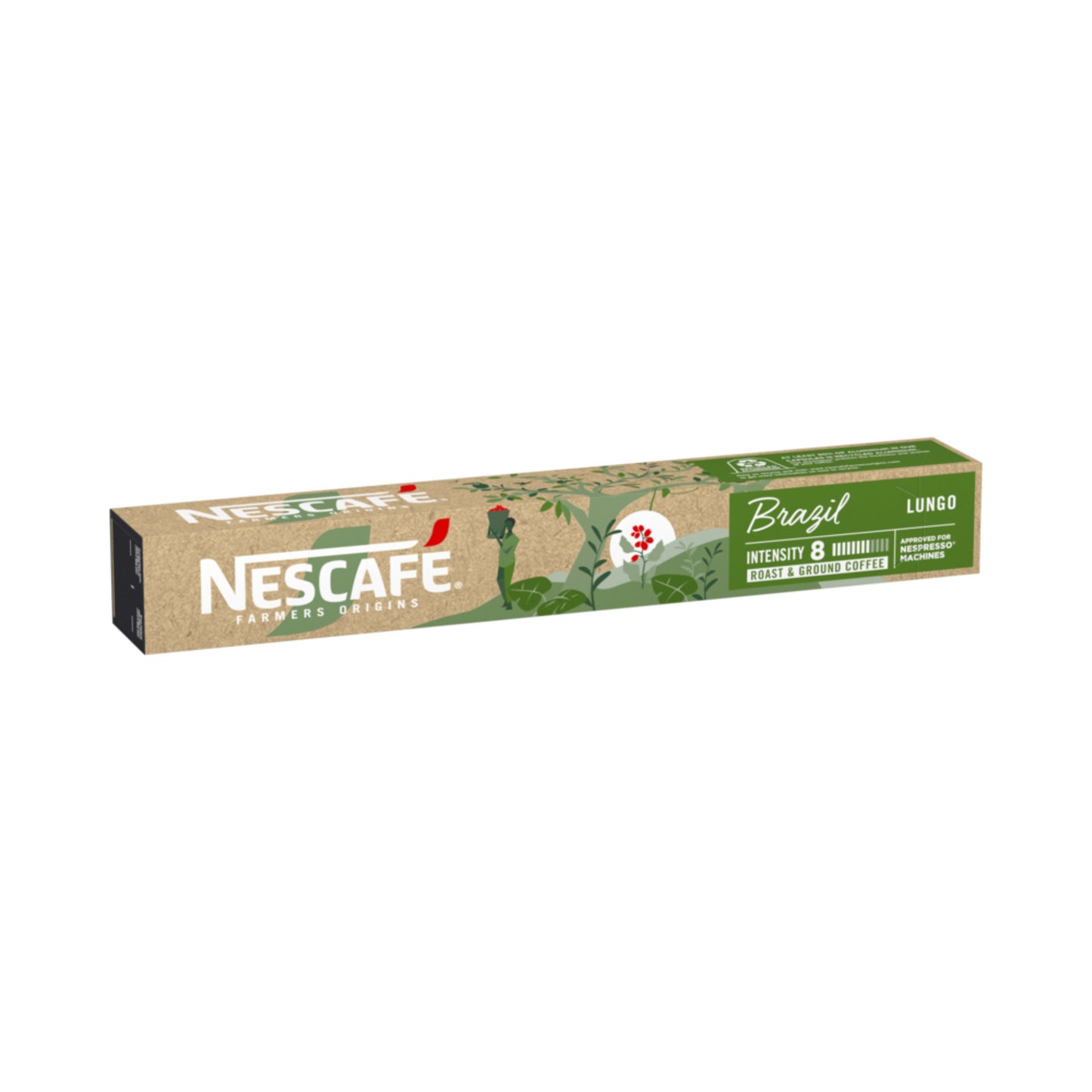 Nescafe Farmers Origins Brazil Lungo 10ST 44g