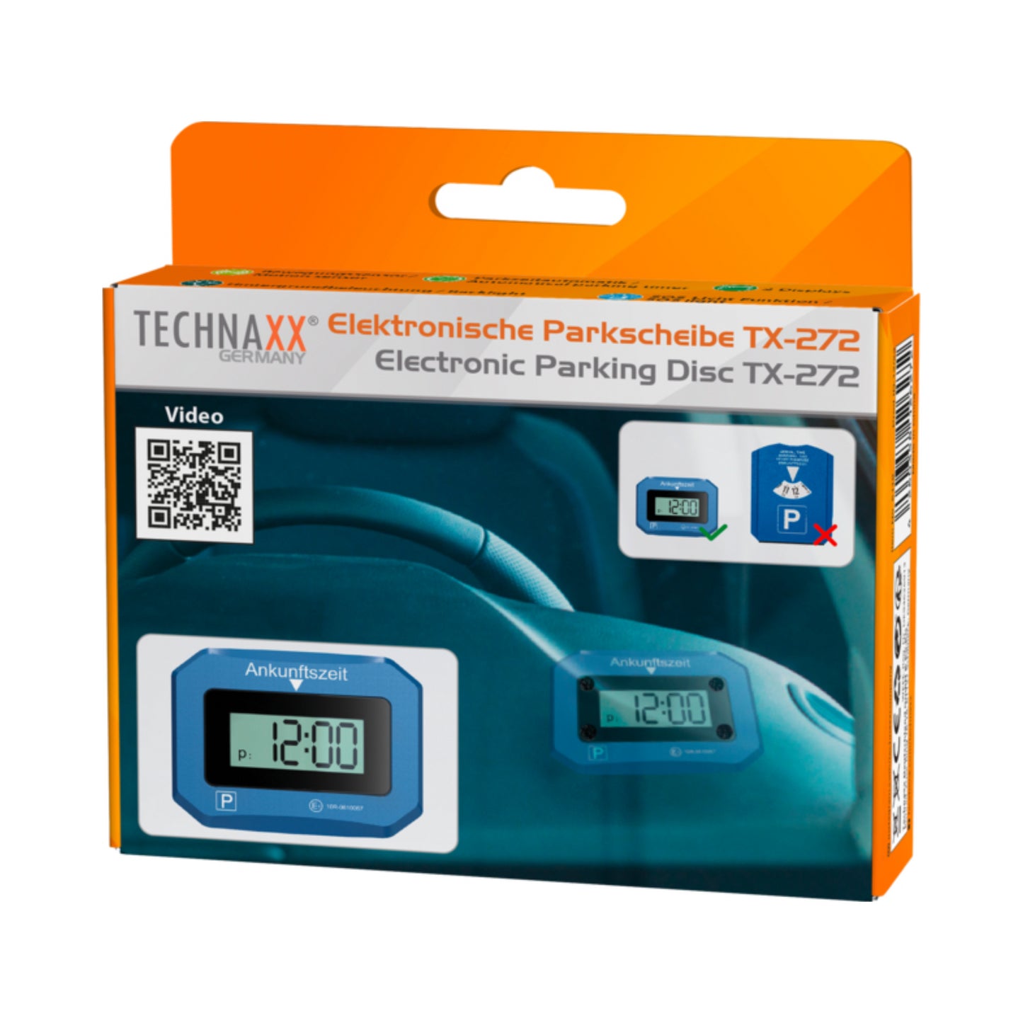 Technaxx TX-272 Elektronische Parkscheibe